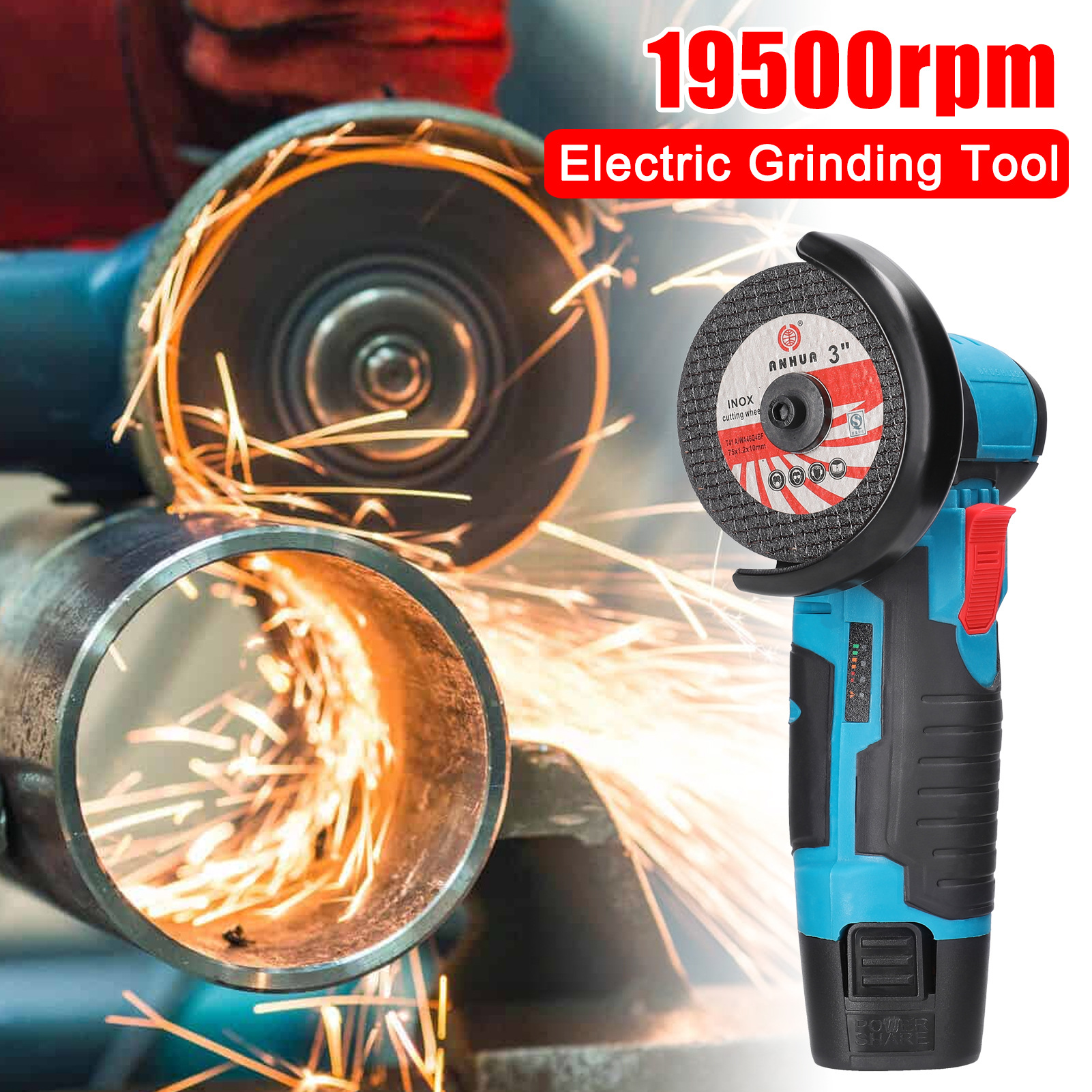 [Multifunctional Machine] Small But Powerful Angle Grinder