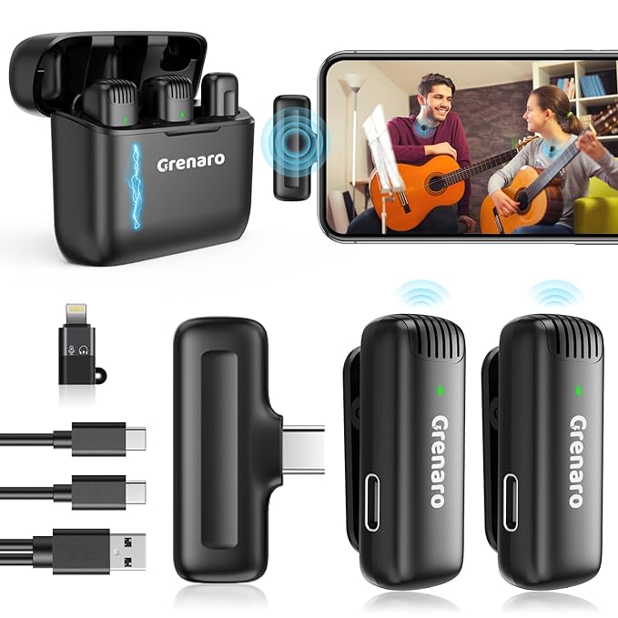 GRENARO J13 Wireless Microphone