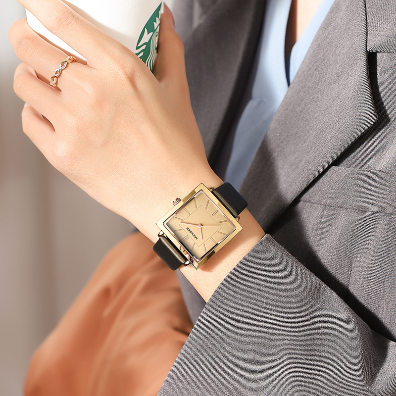 Women's Ultra-thin Luxury Vintage Square Watch