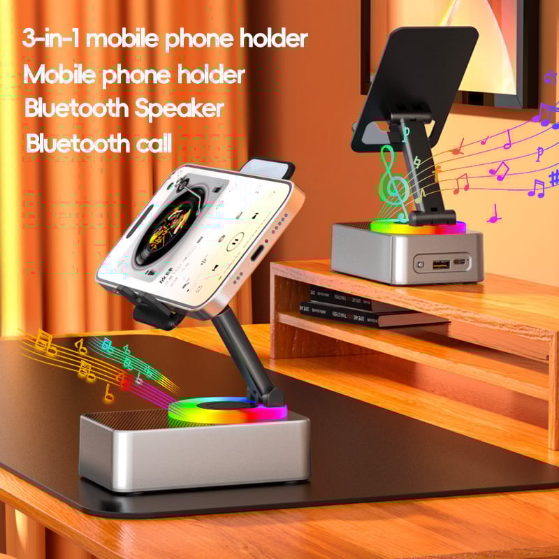 3 in 1 Bluetooth Audio Power Phone Holder