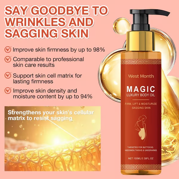 Firming Body Oil that tightens and rejuvenates skin in just 24 hours!