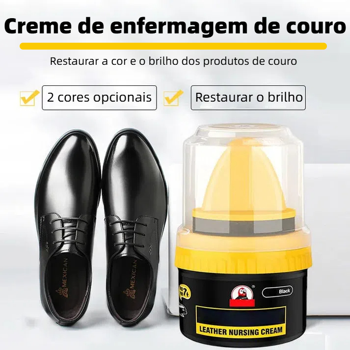 【Comprar 1 Obter 1 Gratuito】 ✨✨ Creme de reparação de couro sapato líquido polonês
