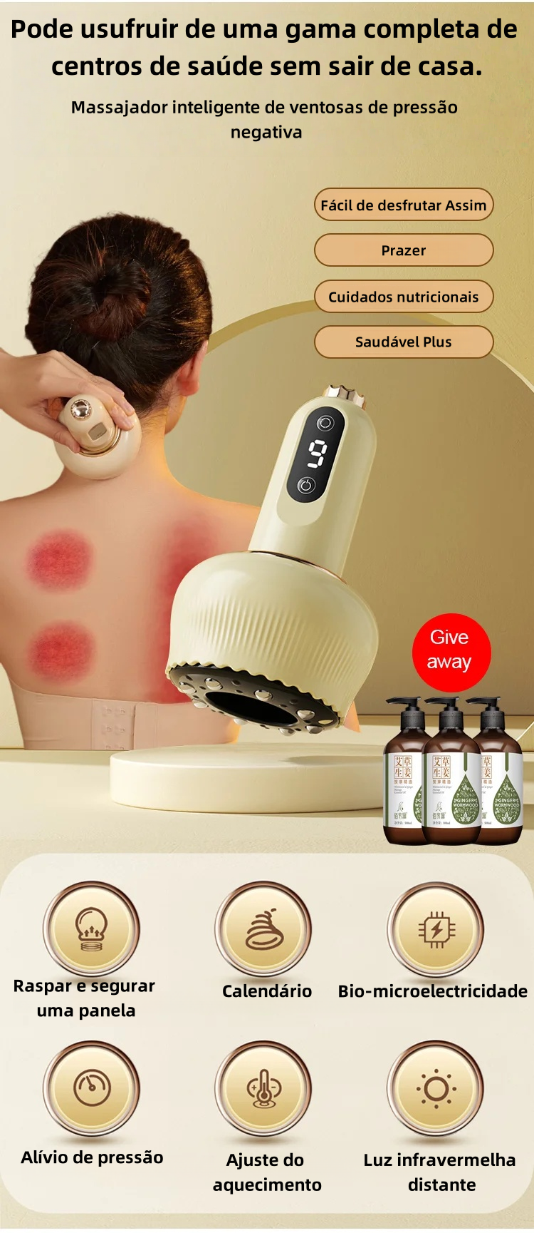 Electric Gua Sha Meridian Brush Slimming Body Shaping Device