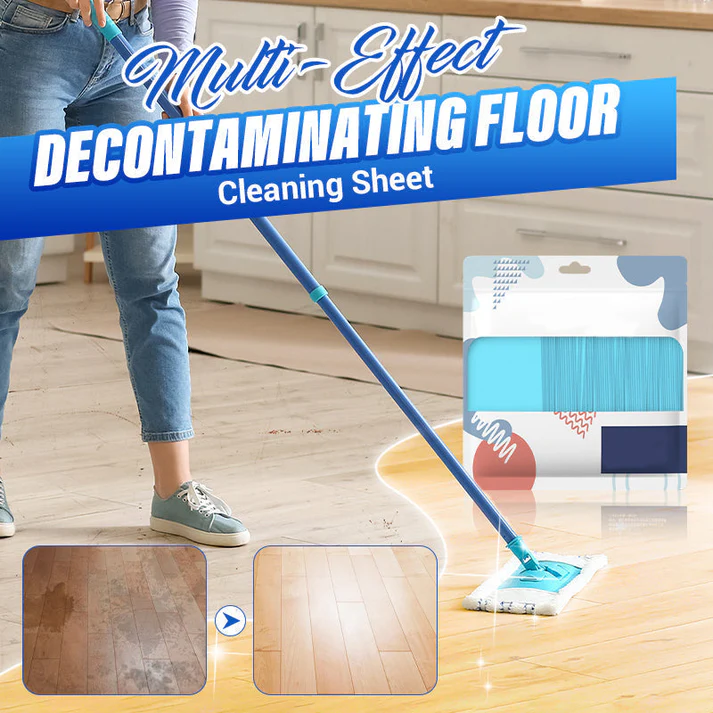 Multifunctional tablets for disinfecting and cleaning floors